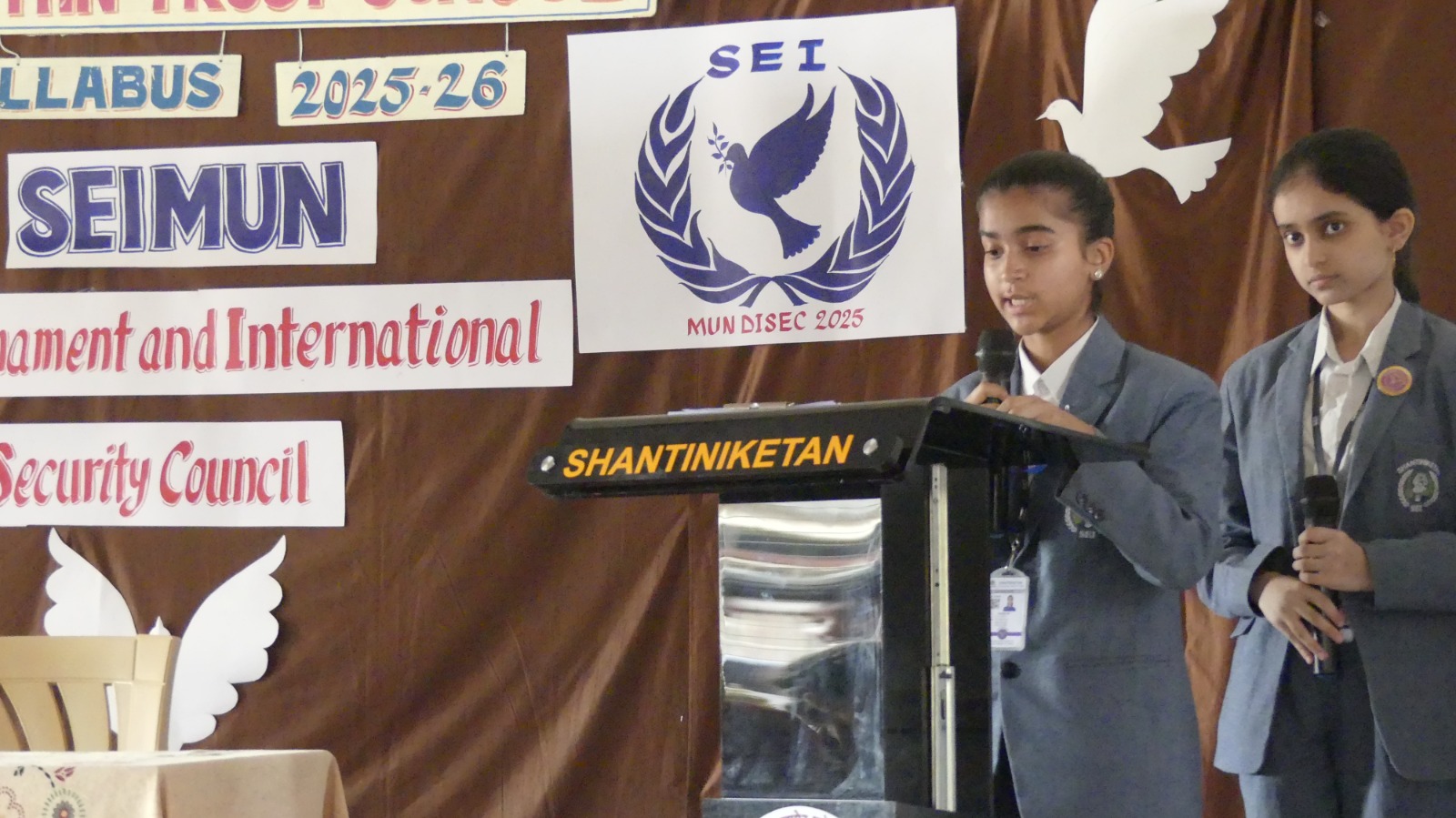 Students Engaged in Debate