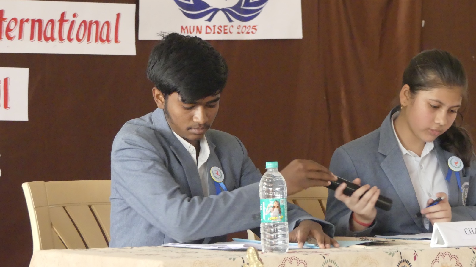 Students Engaged in Debate